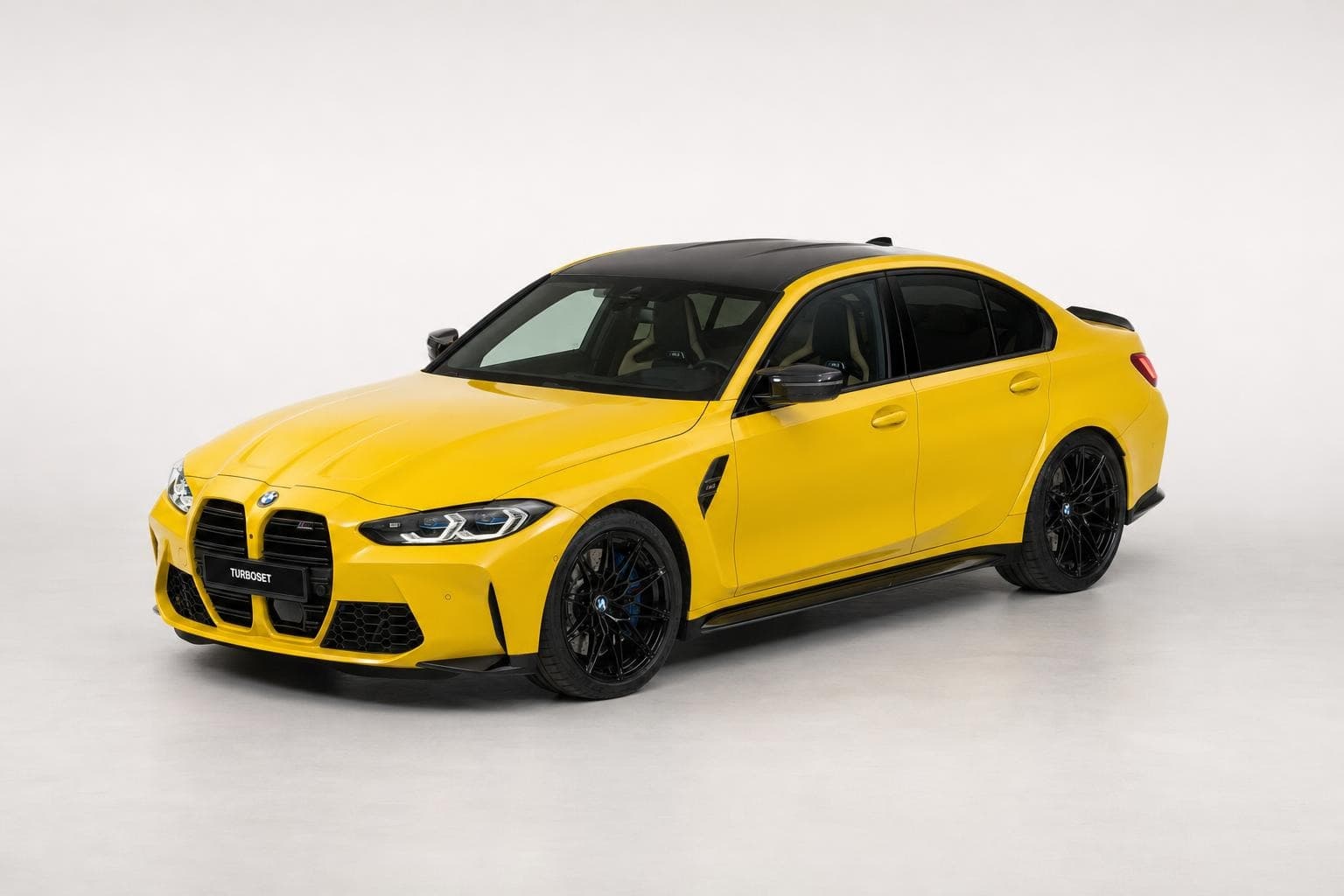 BMW M3 Competition G80 studio render