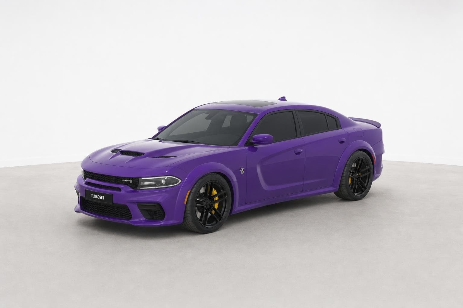 Dodge Charger Hellcat Widebody studio render
