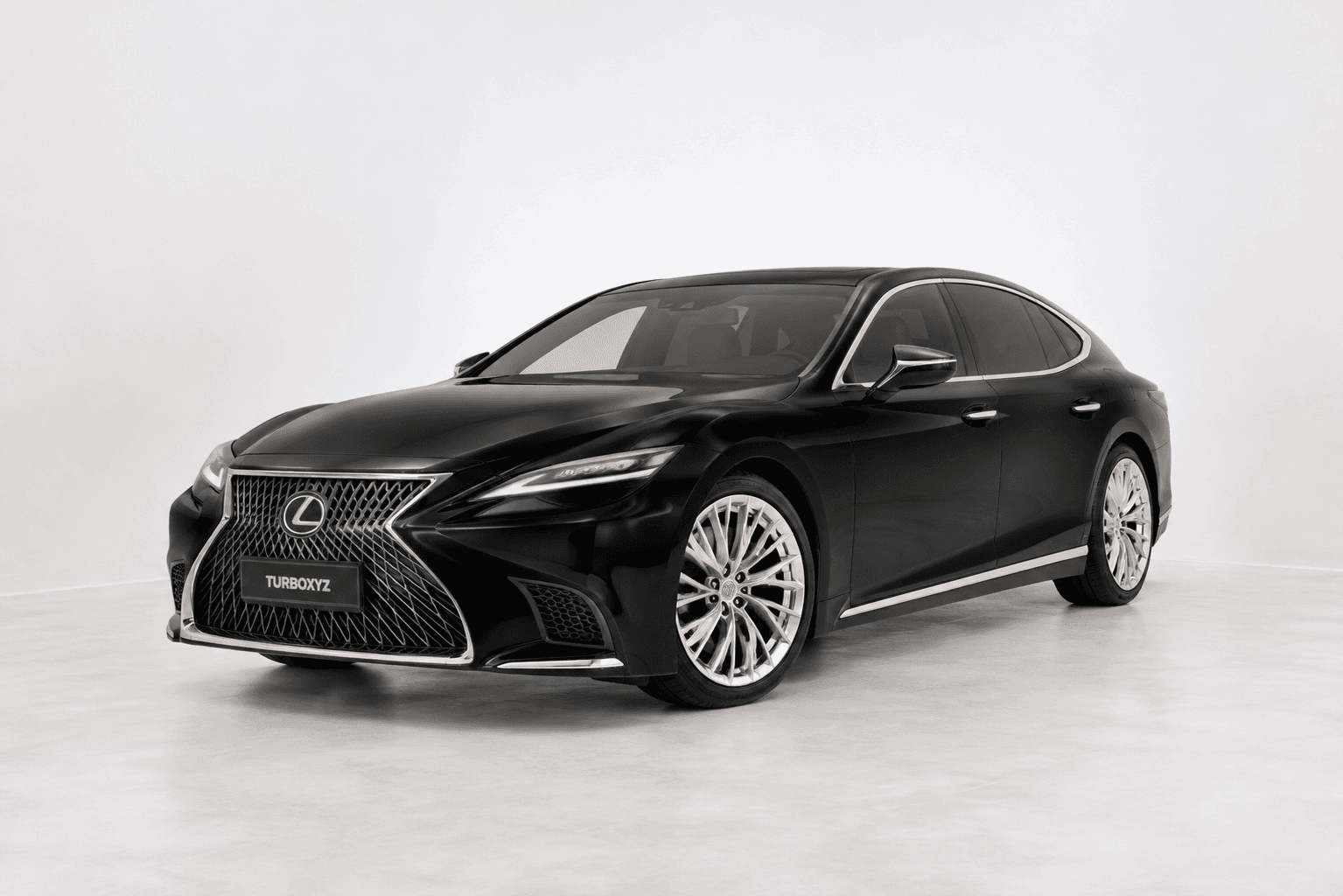 Lexus LS 500h studio render