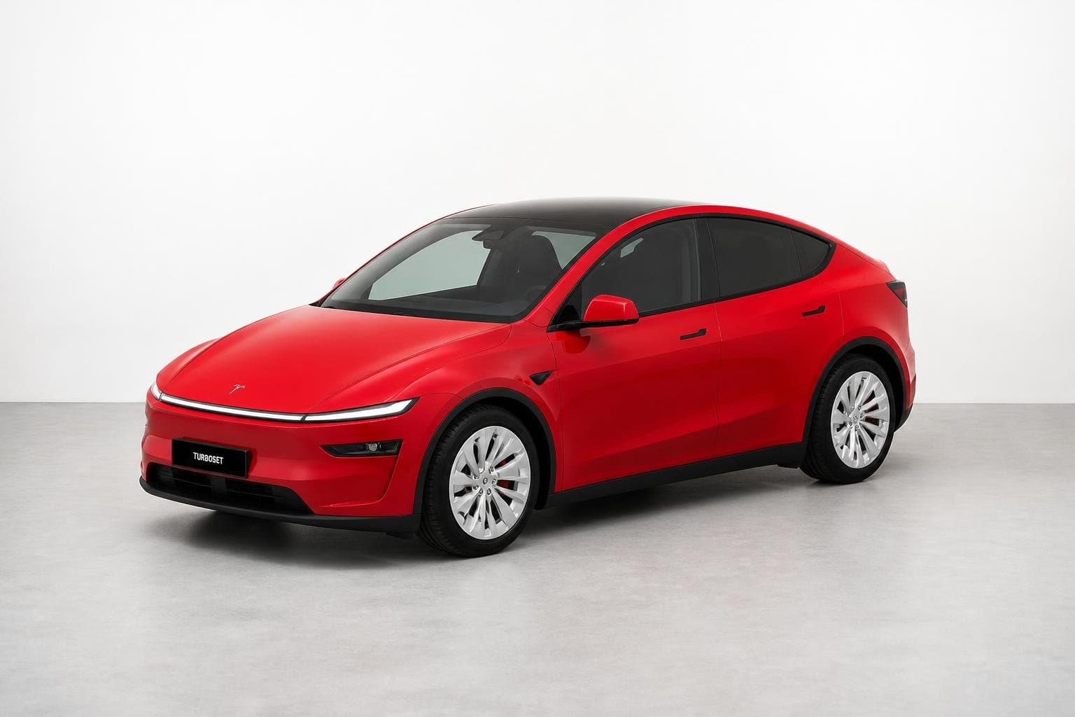Tesla Model Y studio render